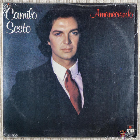 Camilo Sesto – Amaneciendo vinyl record front cover