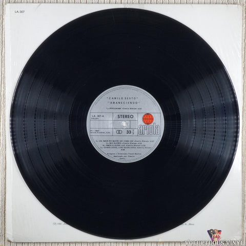 Camilo Sesto – Amaneciendo vinyl record