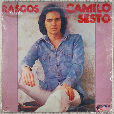 Camilo Sesto ‎– Rasgos vinyl record front cover