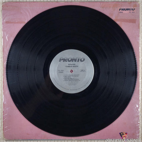 Camilo Sesto ‎– Rasgos vinyl record