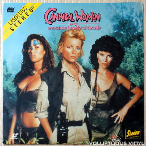 Cannibal Women in the Avocado Jungle of Death - LaserDisc - Front Cover