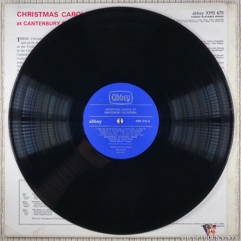 Canterbury Cathedral Choir ‎– Christmas Carols At Canterbury Cathedral vinyl record