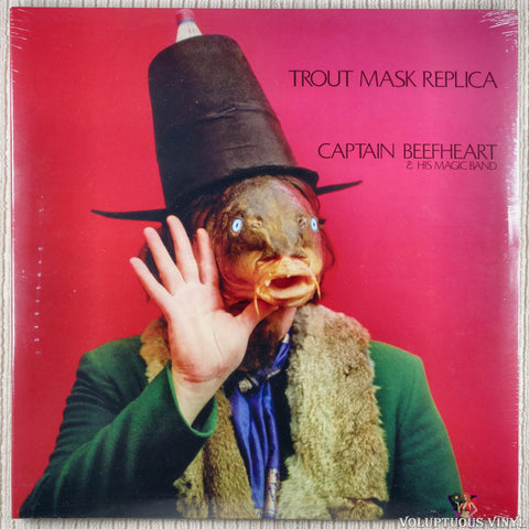Captain Beefheart & His Magic Band – Trout Mask Replica vinyl record front cover
