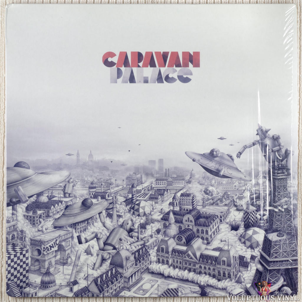 Caravan Palace – Panic vinyl record front cover