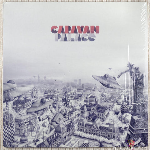 Caravan Palace – Panic vinyl record front cover