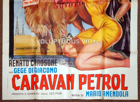 Caravan petrol - Italian 4F - Original Movie Poster - Bottom Half