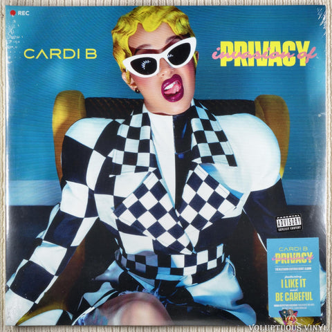 Cardi B – Invasion Of Privacy vinyl record front cover