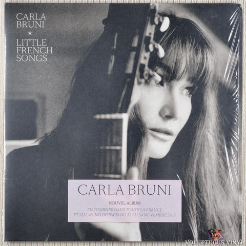 Carla Bruni – Little French Songs vinyl record front cover