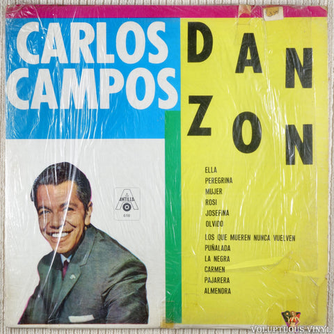 Carlos Campos Y Su Orquesta – Danzon vinyl record front cover