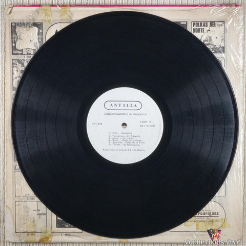 Carlos Campos Y Su Orquesta – Danzon vinyl record