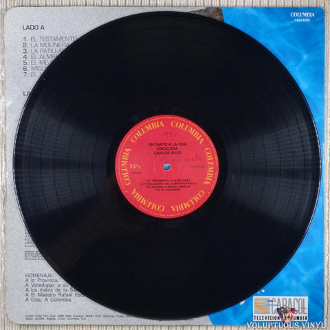 Carlos Vives ‎– Escalona - Un Canto A La Vida vinyl record