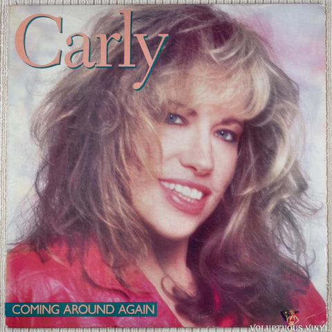 Carly Simon ‎– Coming Around Again vinyl record front cover