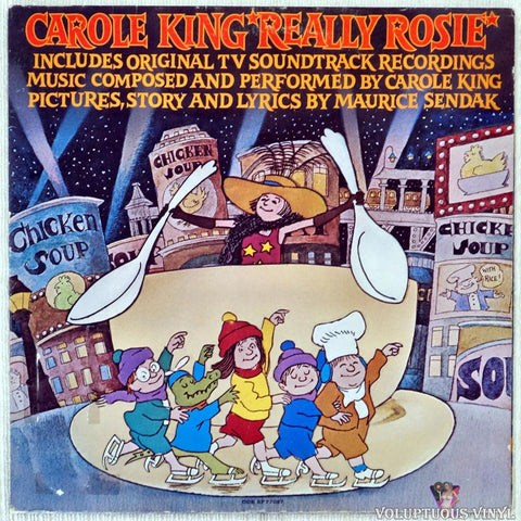 Carole King ‎– Really Rosie vinyl record front cover