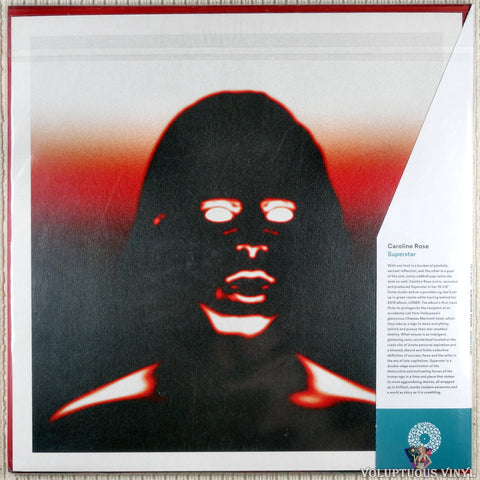 Caroline Rose ‎– Superstar vinyl record back cover