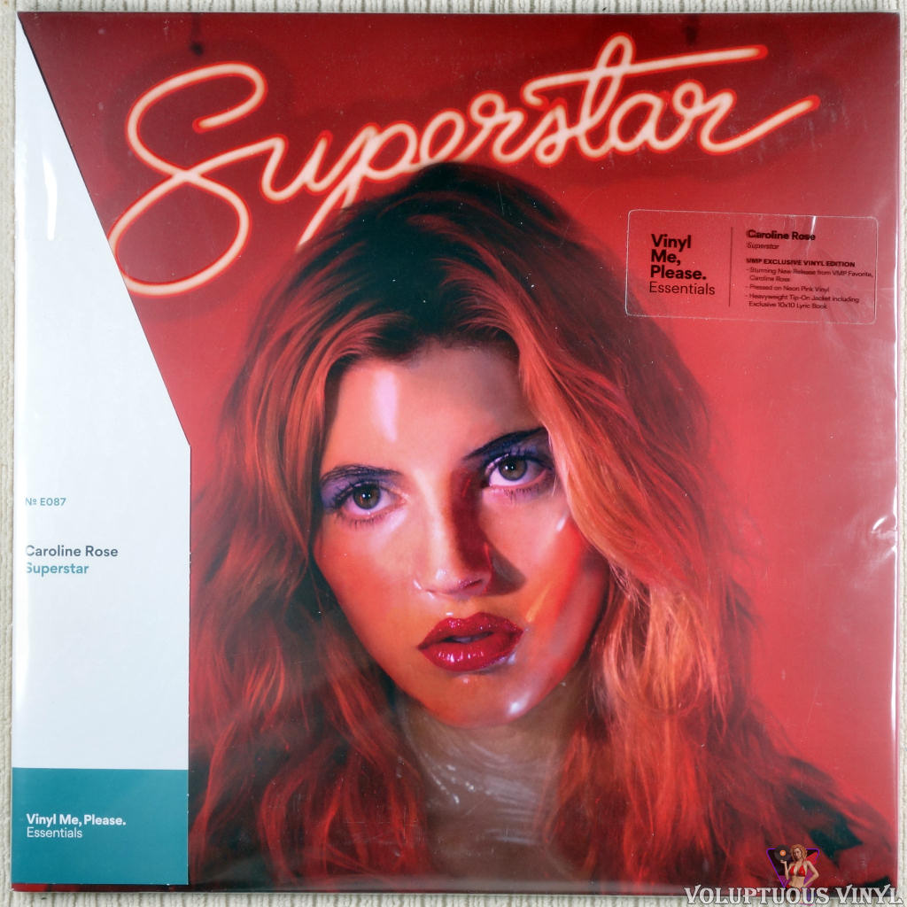 Caroline Rose ‎– Superstar vinyl record front cover