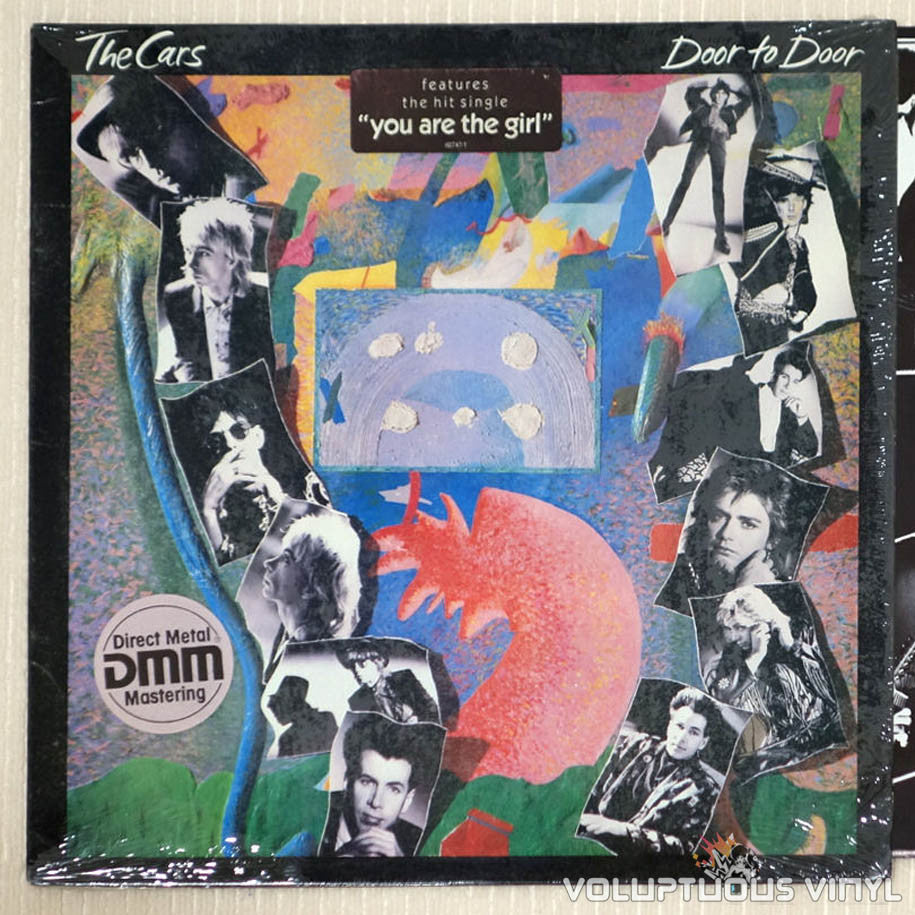 The Cars ‎– Door To Door vinyl record front cover