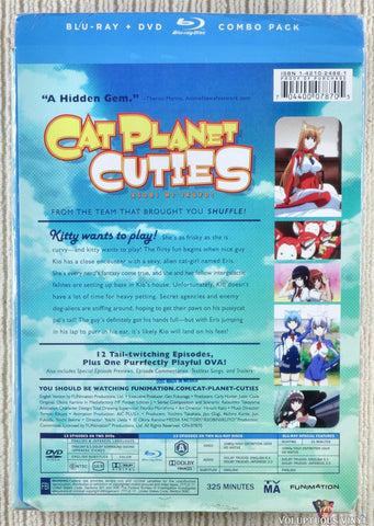 Cat Planet Cuties: Complete Series Blu-ray/DVD limited edition box set back