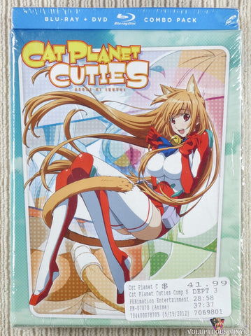 Cat Planet Cuties: Complete Series Blu-ray/DVD limited edition box set front 