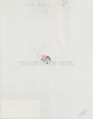 Catherine & Co. (1975) - German Lobby Card - Jane Birkin Topless In Window Back