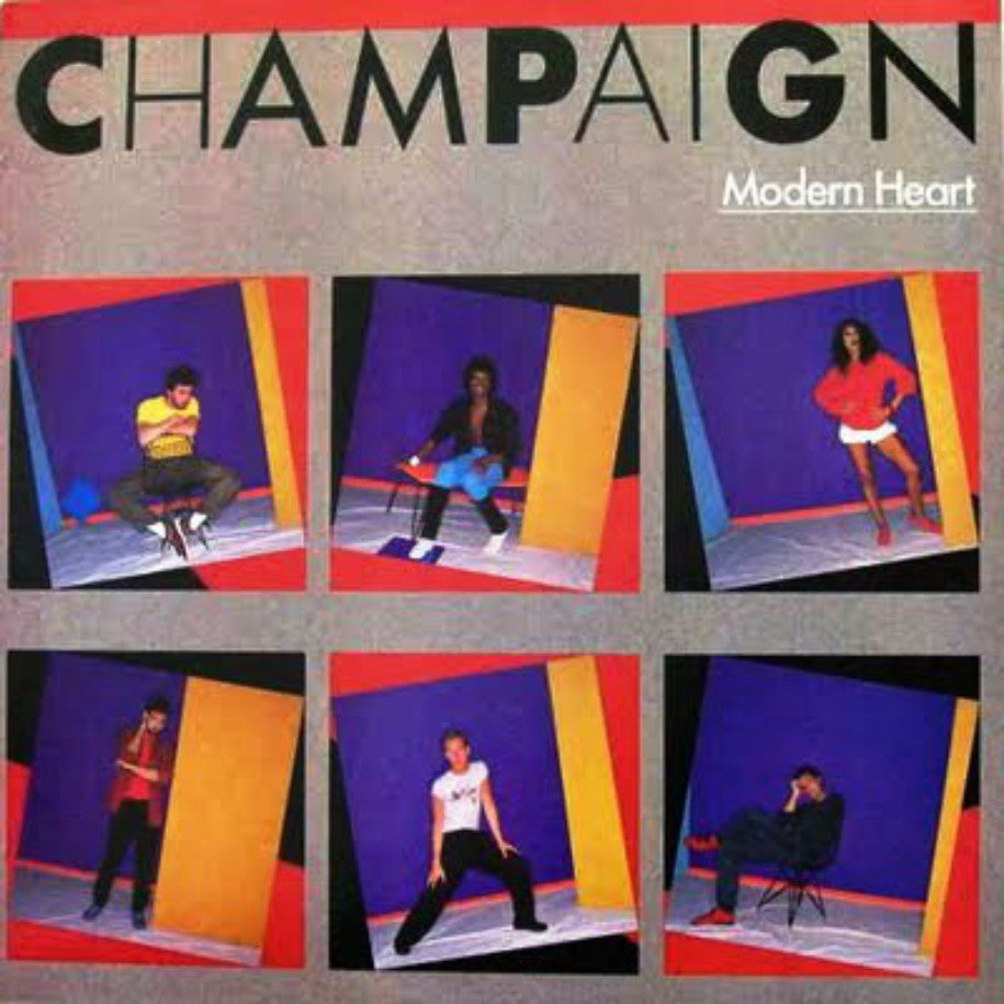 Champaign ‎– Modern Heart - Vinyl Record - Front Cover