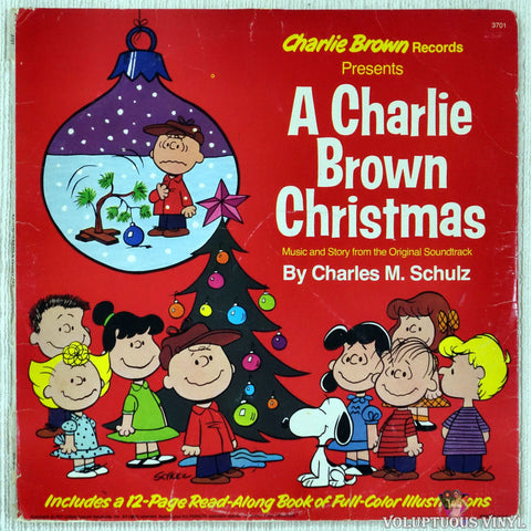 Charles M. Schulz – A Charlie Brown Christmas vinyl record front cover