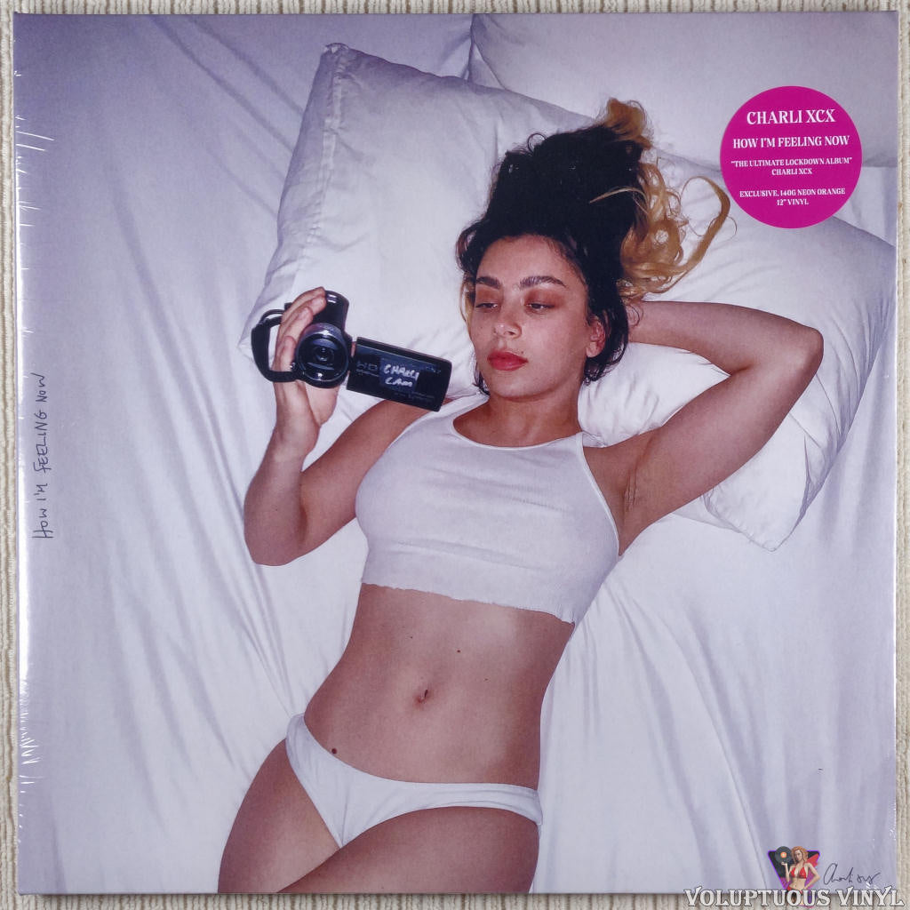 Charli XCX ‎– How I'm Feeling Now vinyl record front cover