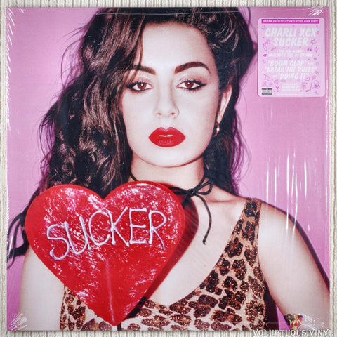 Charli XCX – Sucker vinyl record front cover