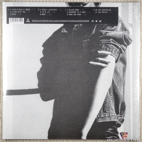 Charlotte Gainsbourg – Rest vinyl record back cover