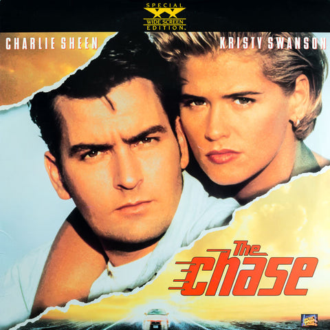 Chase, The (1994) Charlie Sheen LaserDisc