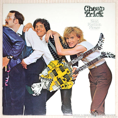 Cheap Trick ‎– Next Position Please - Vinyl Record - Front Cover