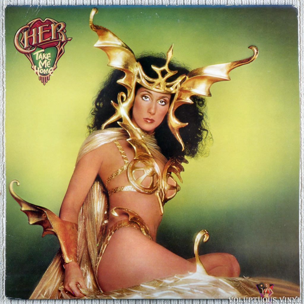 Cher ‎– Take Me Home vinyl record front cover