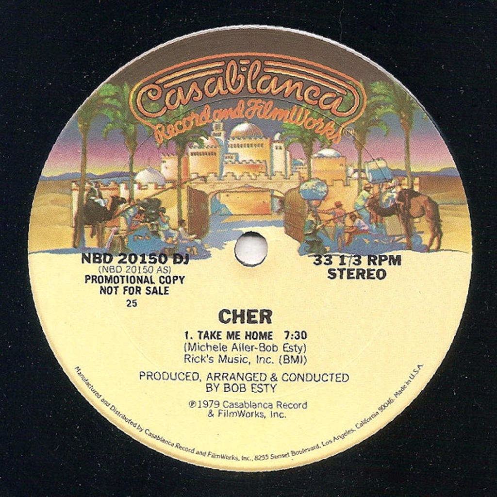 Cher – Take Me Home vinyl record