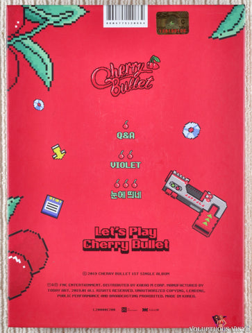 Cherry Bullet – Let's Play Cherry Bullet CD back cover