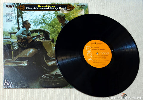 Chet Atkins And Jerry Reed ‎– Me And Jerry vinyl record
