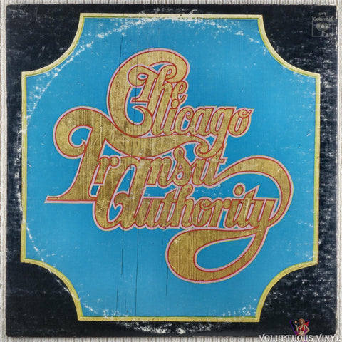 Chicago – Chicago Transit Authority vinyl record back cover
