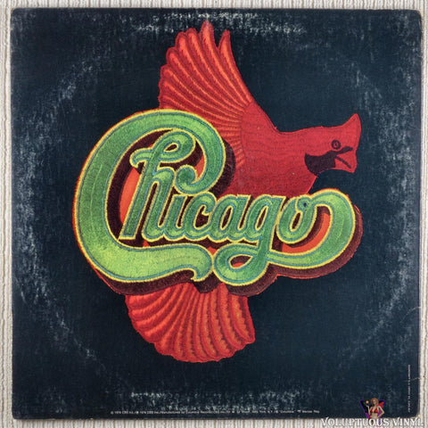 Chicago – Chicago VIII vinyl record back cover