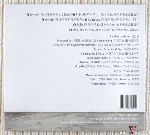Chingu – Encounter [出会い] CD back cover