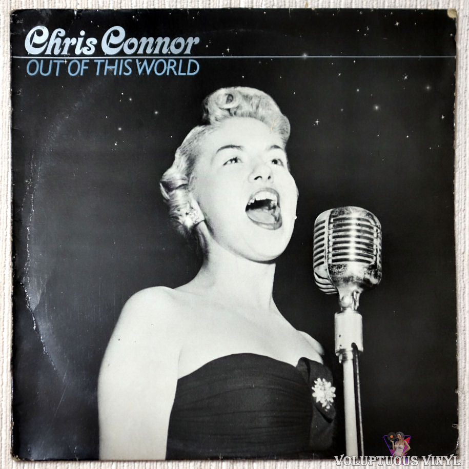 Chris Connor ‎– Out Of This World vinyl record front cover