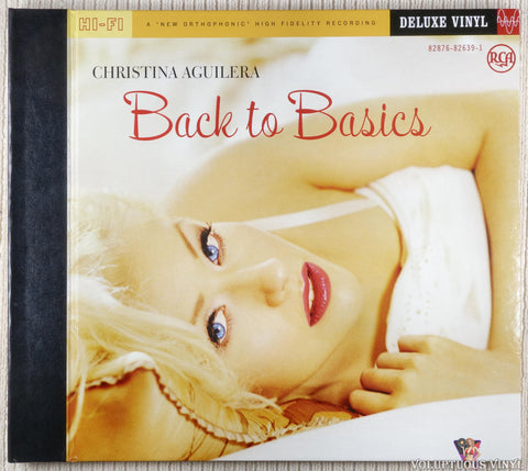 Christina Aguilera – Back To Basics vinyl record front cover