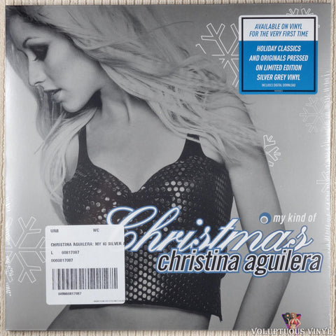 Christina Aguilera ‎– My Kind Of Christmas vinyl record front cover