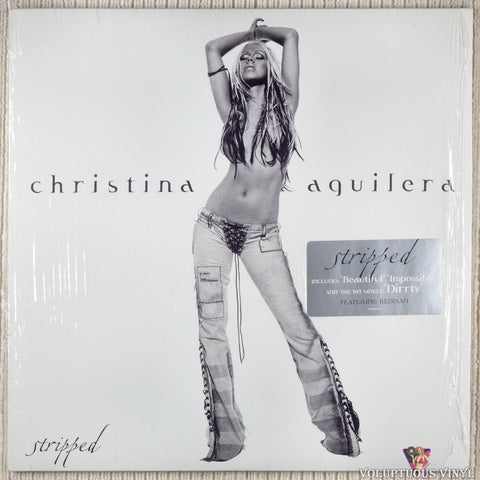 Christina Aguilera ‎– Stripped vinyl record front cover