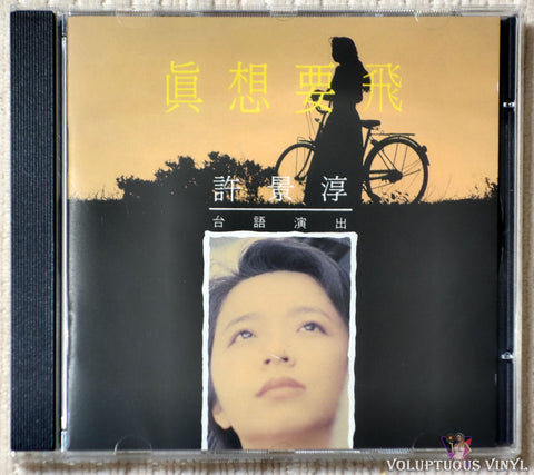 Christine Hsu 許景淳 ‎– Really Want To Fly 真想要飛 CD front cover