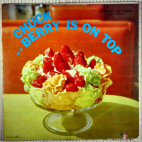 Chuck Berry ‎– Berry Is On Top vinyl record front cover