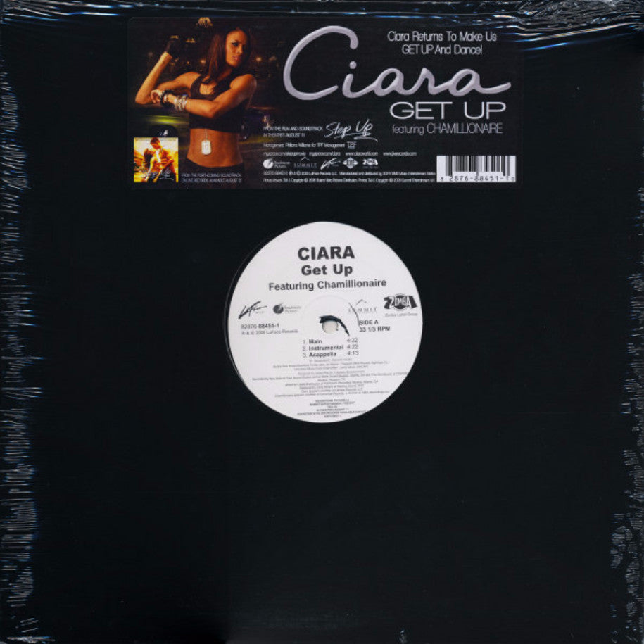 Ciara Featuring Chamillionaire ‎– Get Up - Vinyl Record - Front Cover