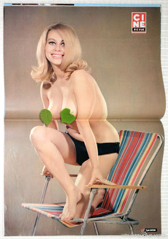 Cine Revue Tele Programmes - Issue 13 March 27, 1975 - Ruth Moor Nude Centerfold
