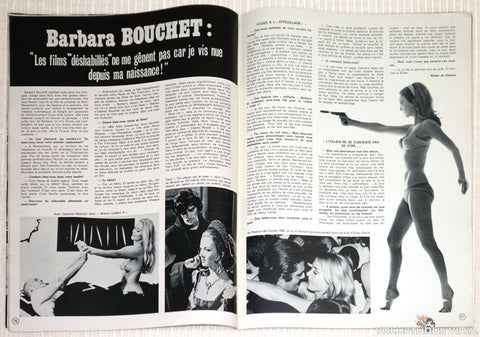 Cine Revue Tele Programmes - Issue 37 September 14, 1972 - Barbara Bouchet