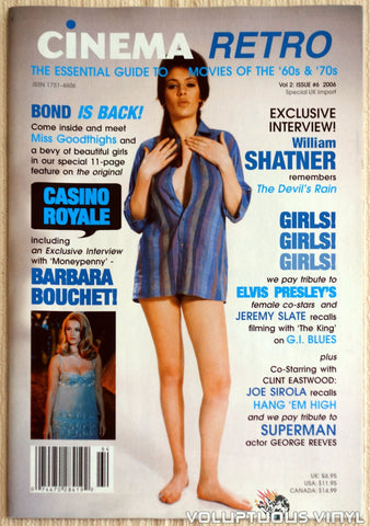 Cinema Retro Issue #06 - September 2006 - Jacqueline Bissett / Barbara Bouchet