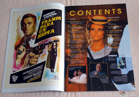 Cinema Retro Issue #9 - September 2007 - Dirty Harry - Table Of Contents