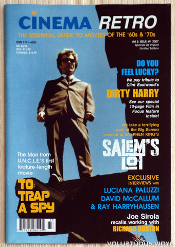 Cinema Retro Issue #09 - September 2007 - Dirty Harry