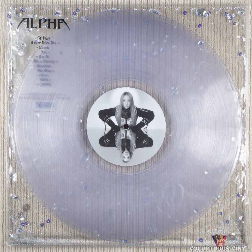 CL – Alpha vinyl record front cover